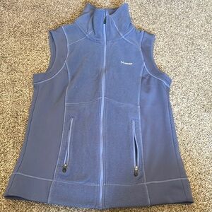 Women’s Columbia Omni-Shield Purple/blue Fleece Vest